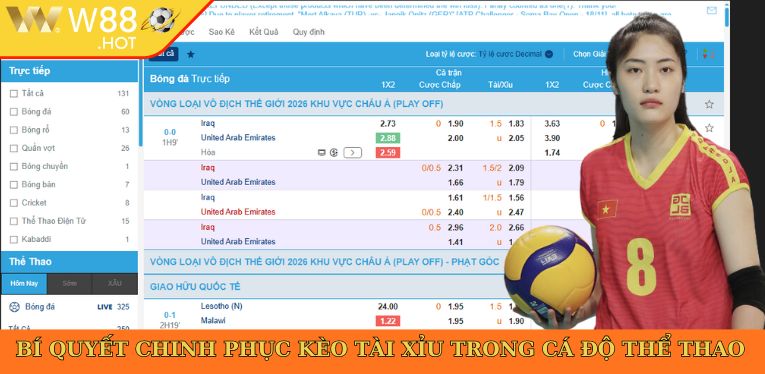 Bí quyết chinh phục kèo tài xỉu trong cá độ thể thao
