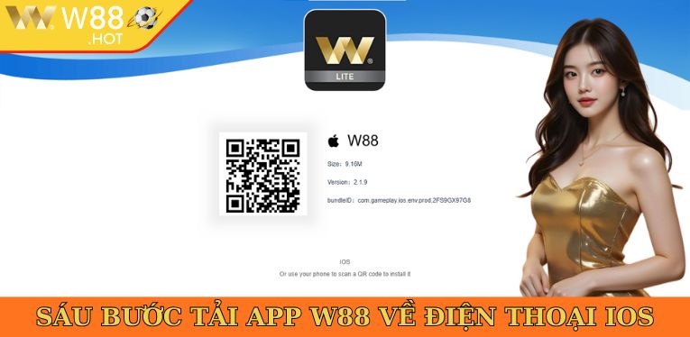 Sáu bước tải app W88 về điện thoại iOS