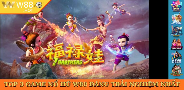 Top 3 game nổ hũ W88 đáng trải nghiệm nhất