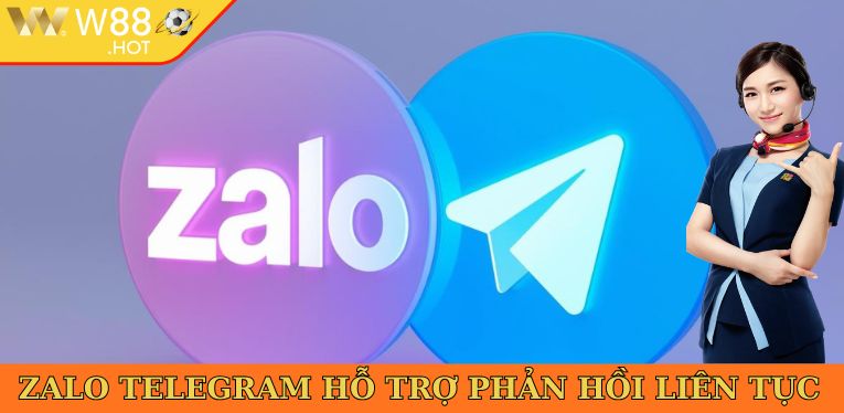 Zalo Telegram hỗ trợ phản hồi liên tục